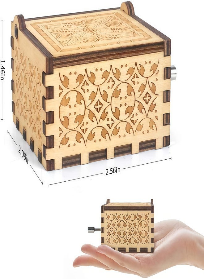 Biscount The Titanic Music Box Toy My Heart Will Go On Antique Carved Hand Crank Wooden Musical Box Toy - Image 3